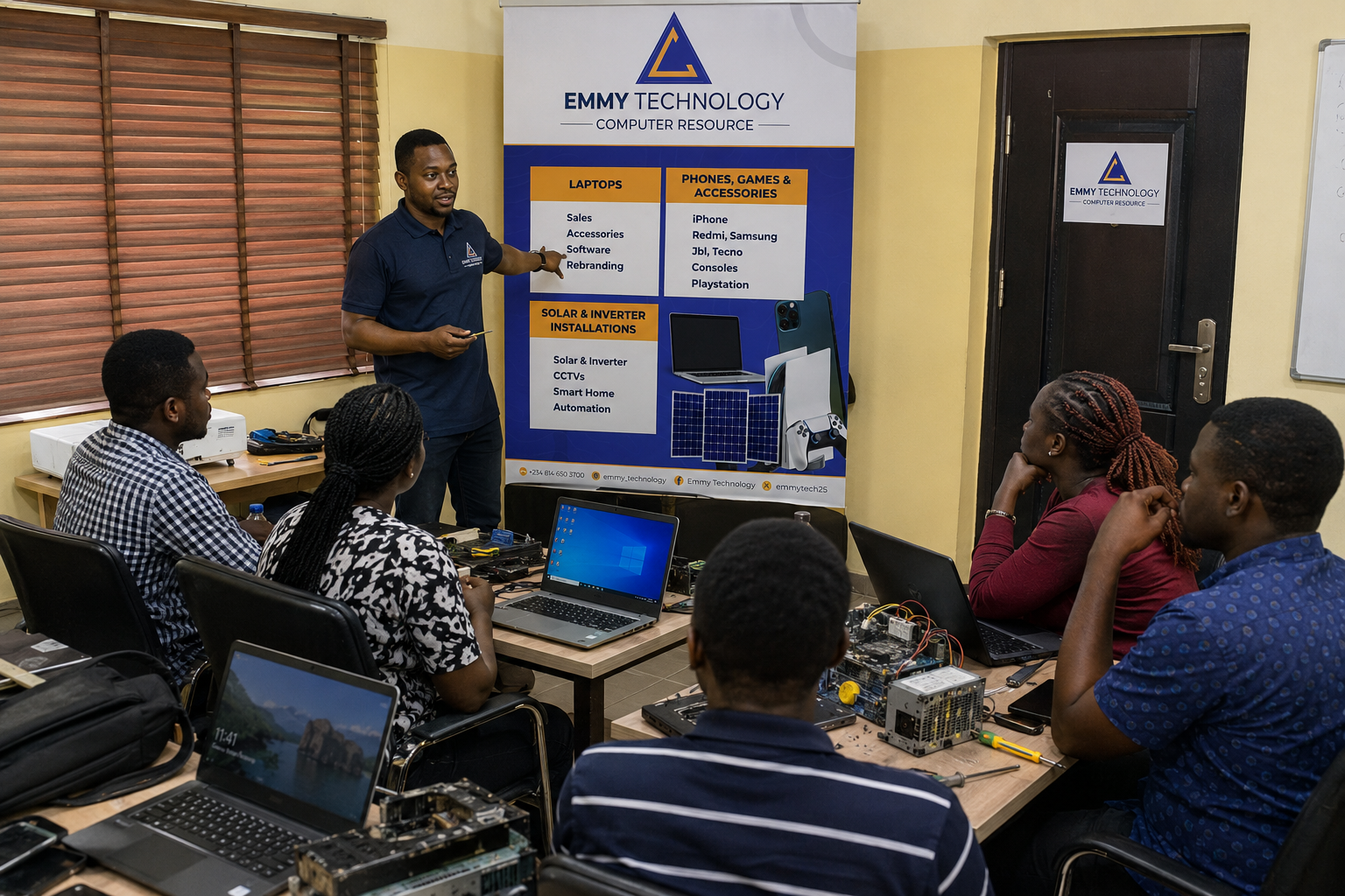 Hands-on device maintenance training